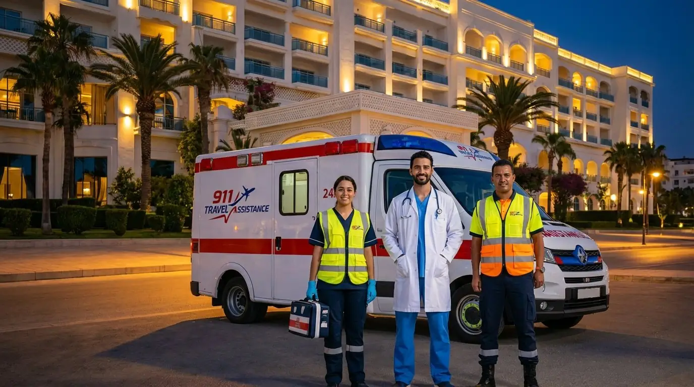 Ambulance privée en Tunisie pour transferts médicaux